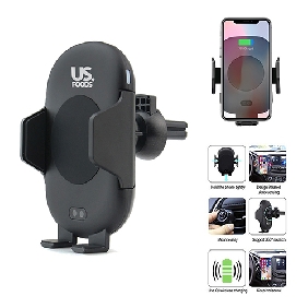 Automatic Infrared Sensor Fast Wireless Car Charger (HD117)-[Newest Price]