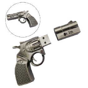 Metal Gun Style USB Drive (MS519CST-Gun)
