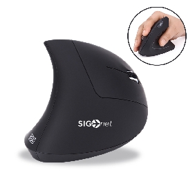 Vertical Ergonomic Wireless Optical Mouse(OMWL15)-[Newest Price]