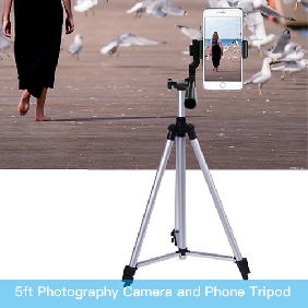 5ft Photography Camera and Phone Tripod(HD108)-[Newest Price]
