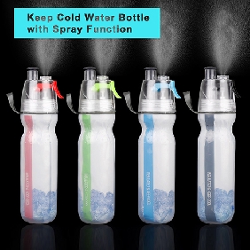 Keep Cold Water Bottle with Spray Function(HG92)-[Newest Price]