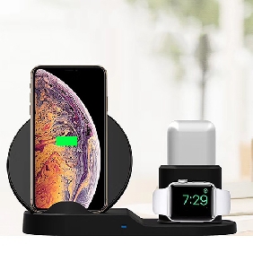 3 in 1 Fast Wireless  Charger(HD127)-[Newest Price]