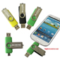 Rotate USB2.0 Flash Memory Drive For Smart Phone (MS145SV)