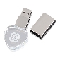 Heart-Shaped Crystal USB Drive（MS159CL）
