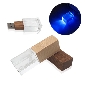 Wholesale Crystal Bamboo/Wooden USB Drive(MS161CL)