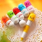 Telescopic Capsule Pill Style Ballpoint Pen(TSS46)