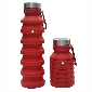 550ml Retractable Silicone Sports Bottle(HG104)-[Newest Pric...